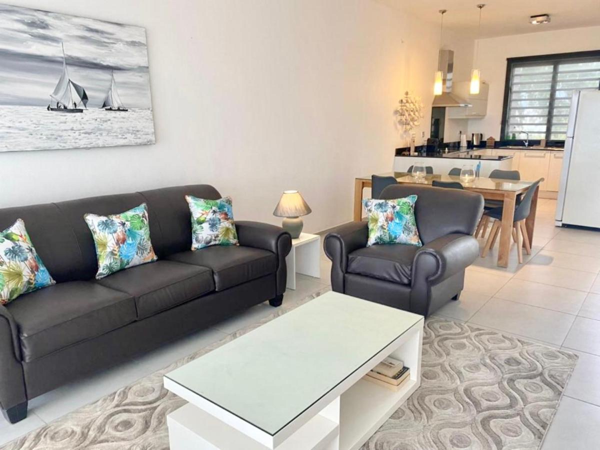 Luxury Beach House With Spectacular Sea View And Pool Trou aux Biches Exteriör bild